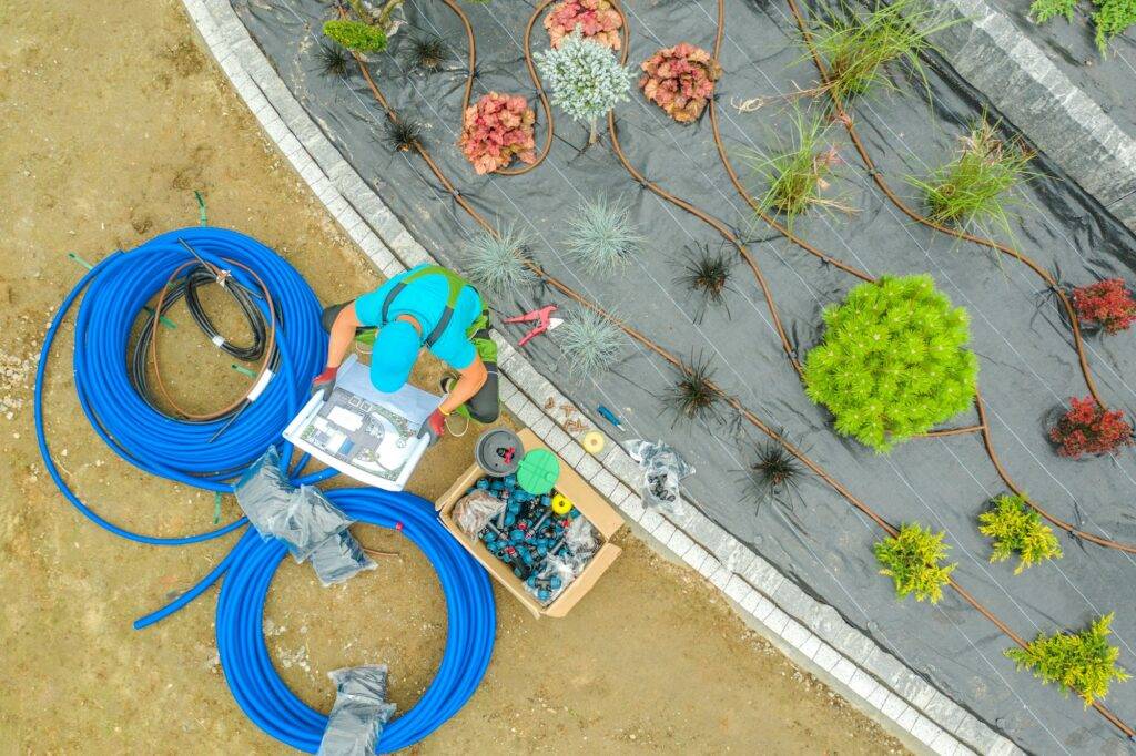 Garden Irrigation System Job